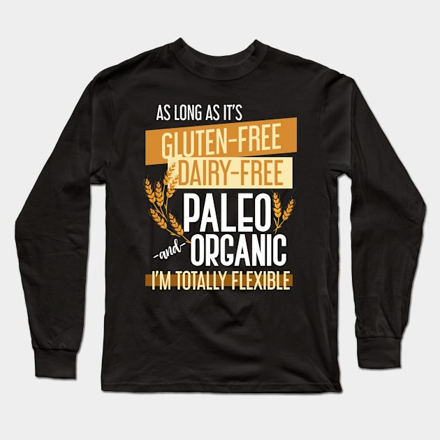 Funny Diet Gift Celiac Disease Gluten Free Long Sleeve T-Shirt by shirtsyoulike